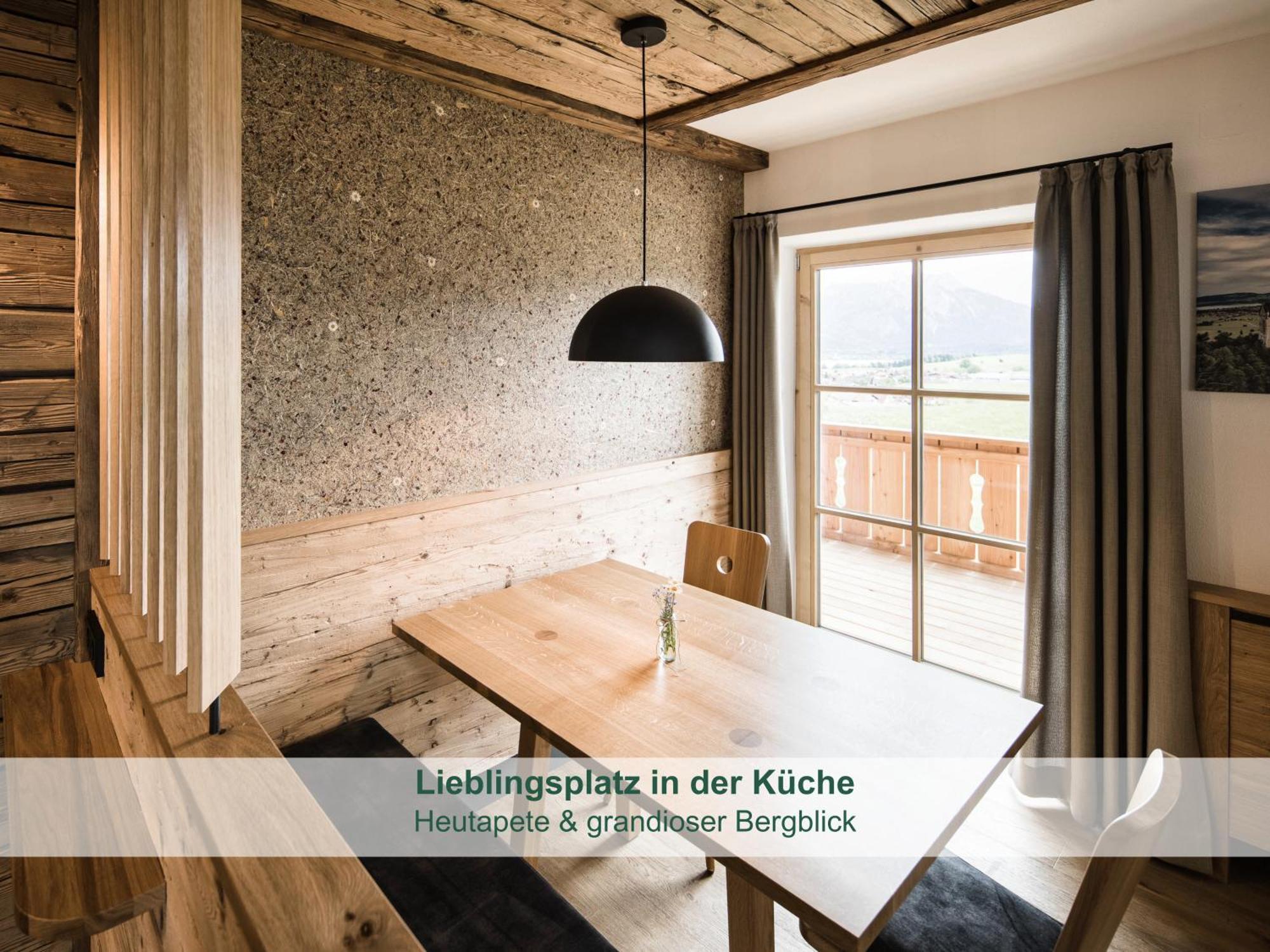 Chalet - Ferienwohnungen - Biohof Stoeger - Panoramasuedbalkon - Grandiose Aussicht Auf See, Berge Und Schloss Neuschwanstein Rieden Buitenkant foto